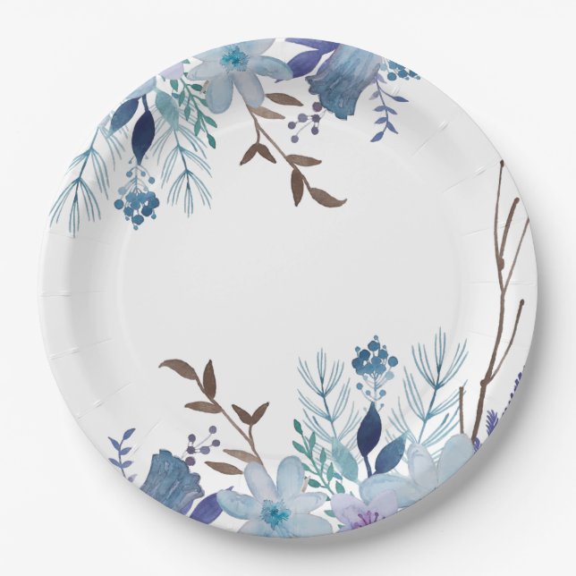 Teller - Blues im Sommer (Vorderseite)