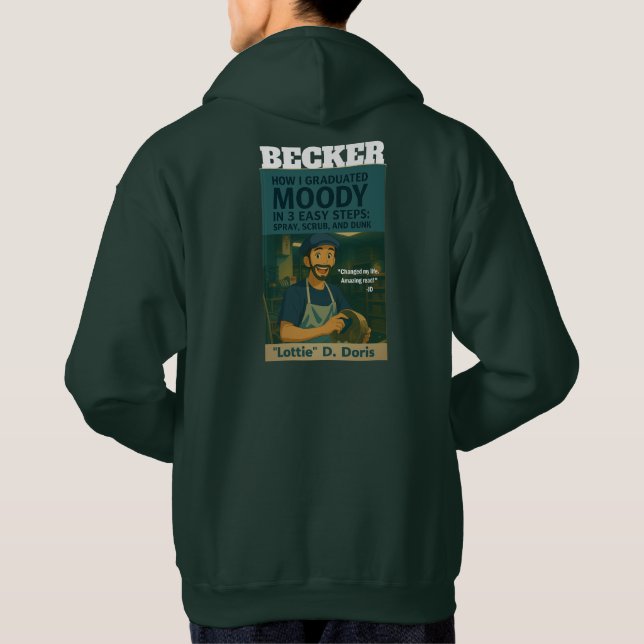 Teller-Crew - BECKER, beide Seiten Hoodie (Rückseite)