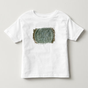 Teller, der Hirt, Ziegen und Hund darstellt Kleinkind T-shirt