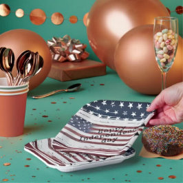 Teller des Tagesflugzeugs "Custom Independence Day