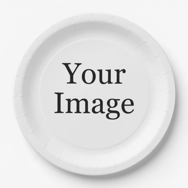 Teller für benutzerdefiniertes Foto (Vorderseite)
