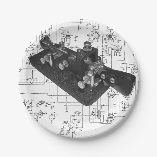 Teller für die schematische Darstellung von Morse- (Vorderseite)