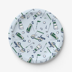 Teller für Golf Pattern