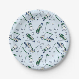 Teller für Golf Pattern