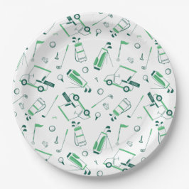Teller für Golf Pattern