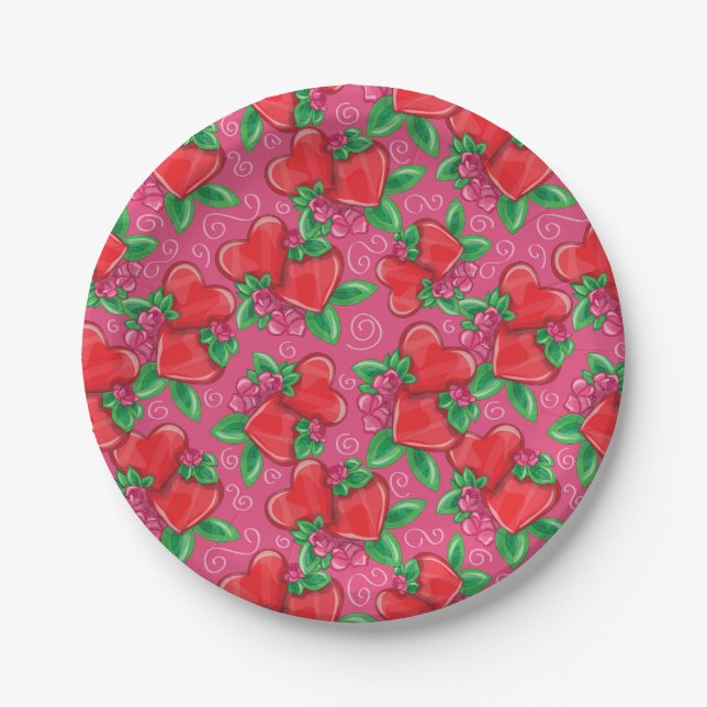 Teller für Herz und Liebe (Vorderseite)