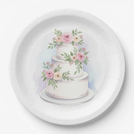Teller für Hochzeitskuchen