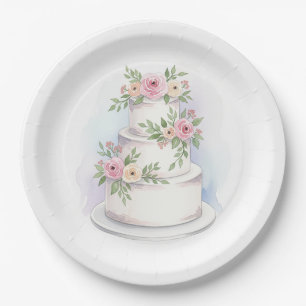 Teller für Hochzeitskuchen