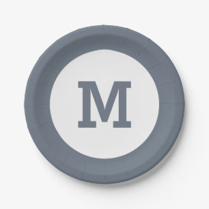 Teller für Monogramm