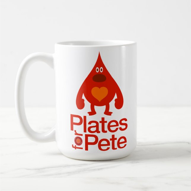 Teller für Peter-Tasse Kaffeetasse (Links)
