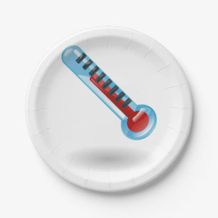 Teller für Thermometertemperaturpapier
