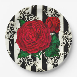 Teller für Vintage Rose