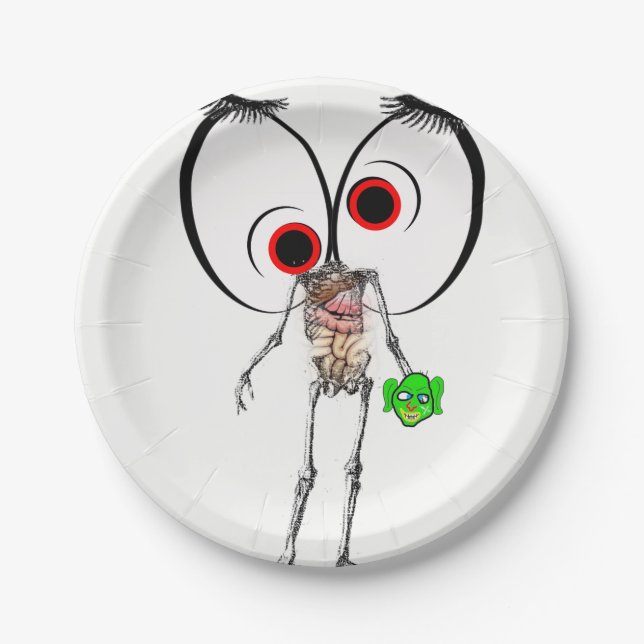 Teller Halloween (Vorderseite)