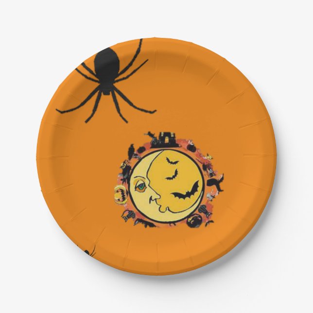 Teller Halloween (Vorderseite)