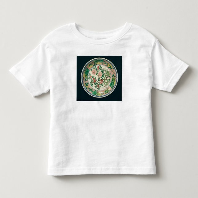 Teller mit famille verte Dekoration Kleinkind T-shirt (Vorderseite)