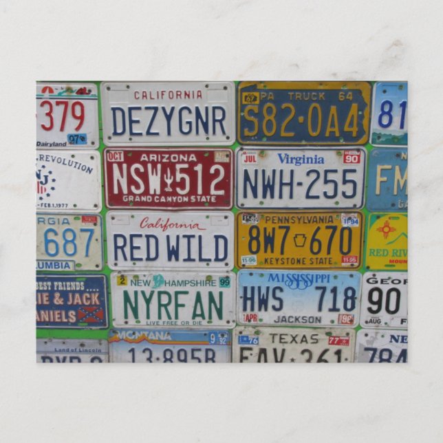 Teller Postkarte (Vorderseite)