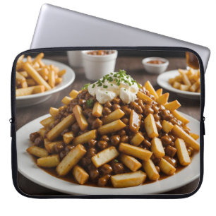 Teller Poutine Laptopschutzhülle