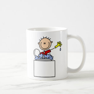 Teller-Reinigungs-Tasse Kaffeetasse