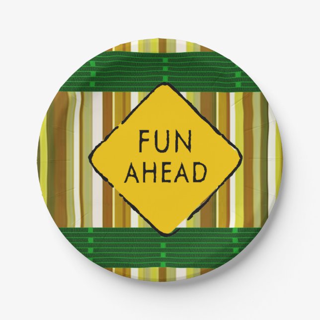 Teller-Spaß Pappteller (Vorderseite)