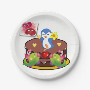 Teller Valentinstag, Pinguinherzen