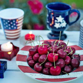 Teller von American Flag Paper