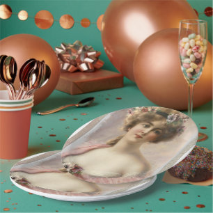 Teller von Blumenblättern