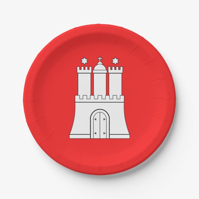 Teller von Hamburger Papier (Vorderseite)