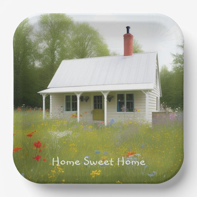 Teller von Haushaltswarenpapier (Vorderseite)