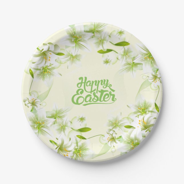 Teller von Papier-Osterlilies-Papierdrucker - Tell (Vorderseite)