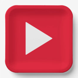 Teller von Tagesdeckenpapier