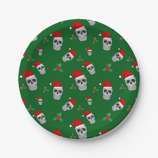 Teller zum Party Weihnachten - Stil 3 (Vorderseite)