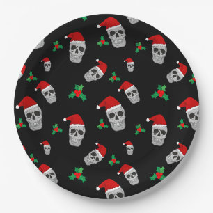 Teller zum Weihnachtsschädel zum Party - Stil 1