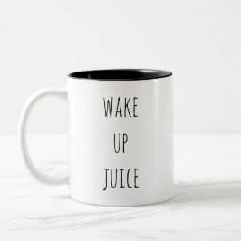 #TELLITLIKEITIS "WACHEN SAFT " AUF ZWEIFARBIGE TASSE