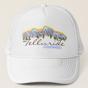 Tellurid-Colorado-Gebirgskunsthut Truckerkappe