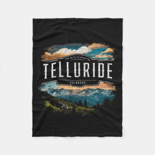 Telluride Berge Colorado Wandern im Freien Vinta Fleecedecke