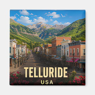 Telluride Colorado Bergtal Reise Geschenk Magnet