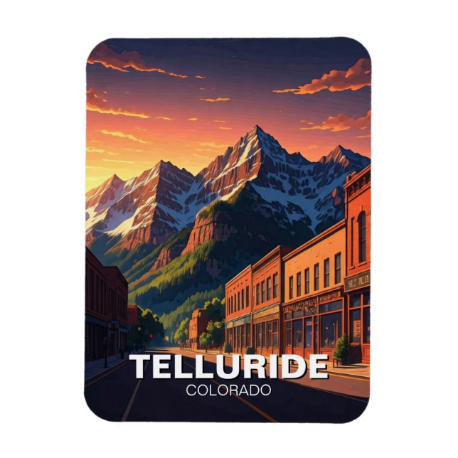 Telluride Colorado Magnet (Vertikal)