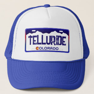 Telluride Colorado plaque bleue casquette