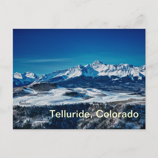 Telluride, Colorado Postkarte (Vorderseite)