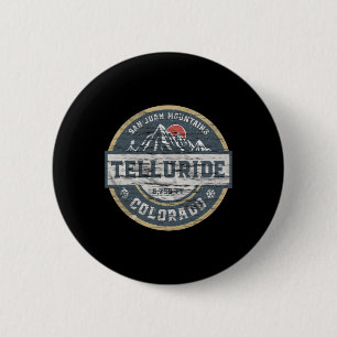 Telluride Colorado San Juan Rocky Mountains Skifah Button