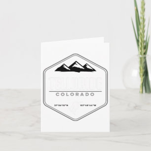 Telluride Colorado Snowboarding T Karte