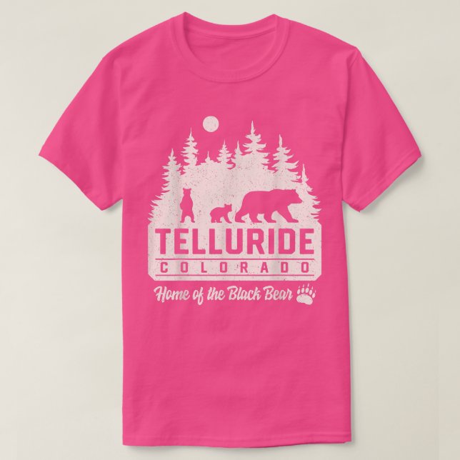 Telluride Colorado  T-Shirt (Design vorne)