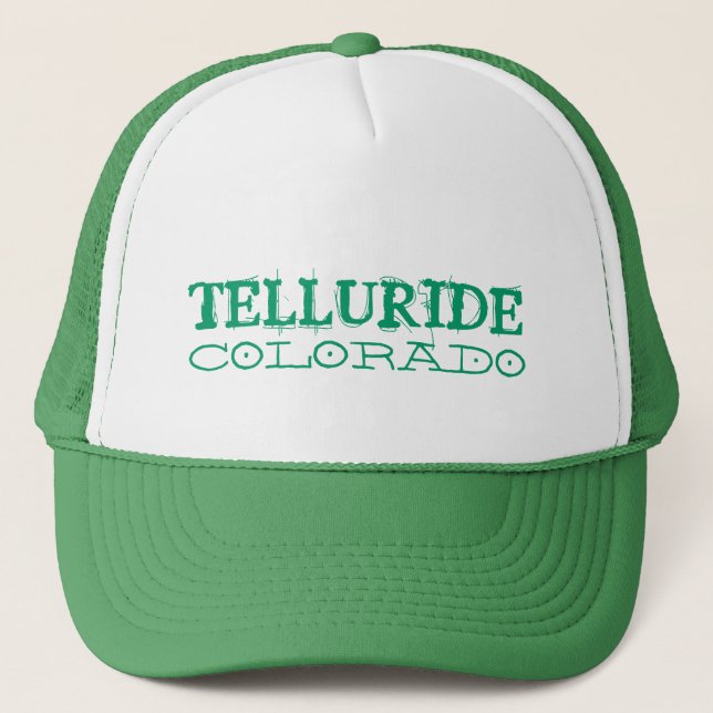 Telluride Colorado Truckerkappe (Vorderseite)
