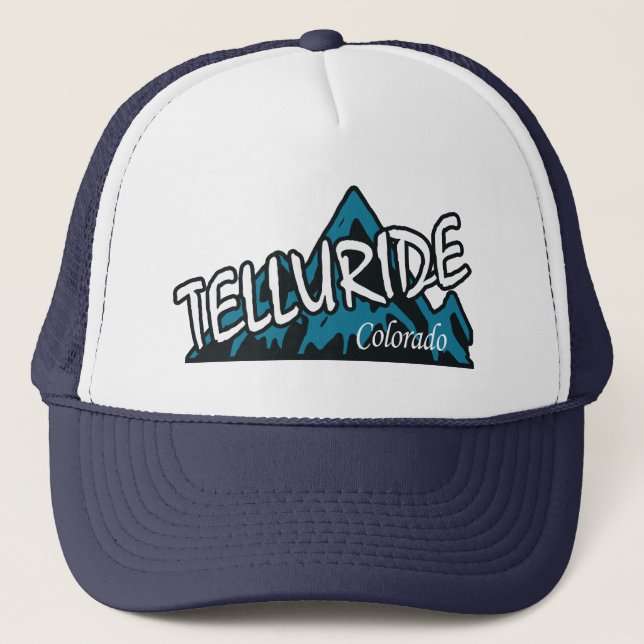 Telluride Colorado Truckerkappe (Vorderseite)
