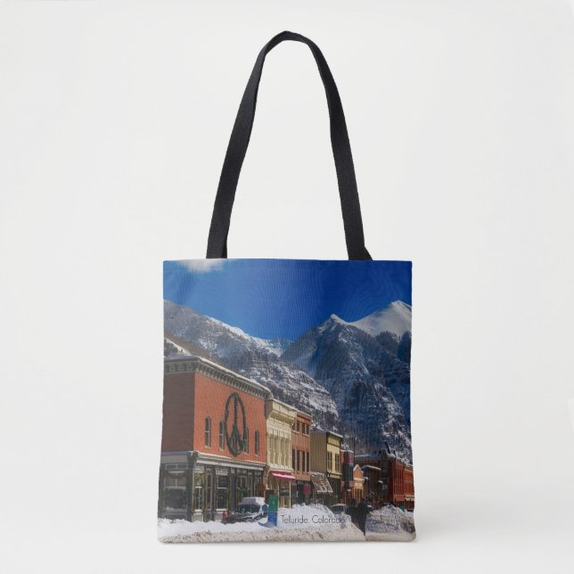 Telluride, Landschaftsbild Colorado Tasche (Vorderseite)