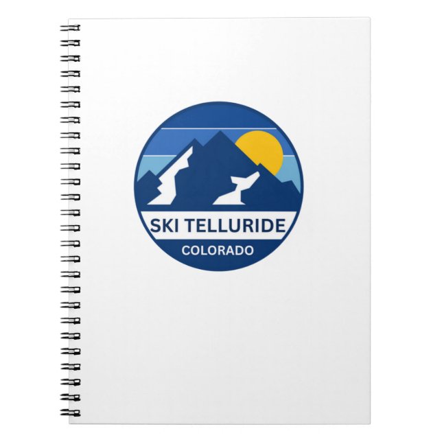 Telluride Ski Colorado Notizblock (Vorderseite)