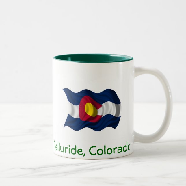 Tellurure, tasse du Colorado (Droit)