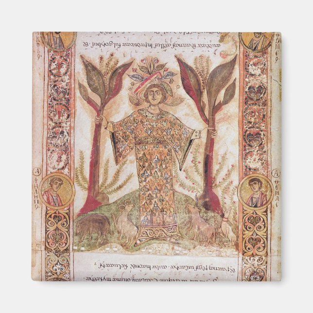 Tellus, von Exultet I, c.1030 Magnet (Vorne)