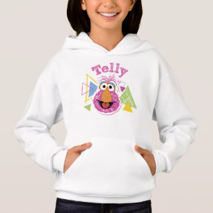 Telly Monster Spaß-Grafik Hoodie