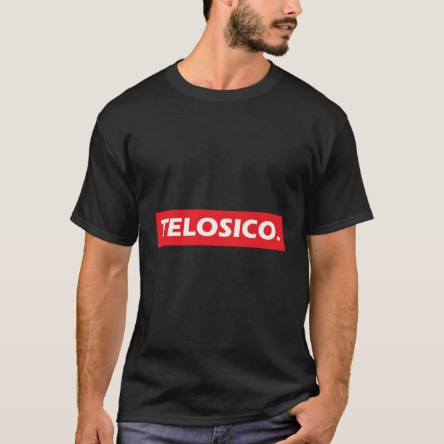 Telosico Hoodie Funny Latino Apparel T-Shirt (Vorderseite)